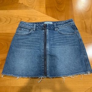 Free People Denim Skirt
